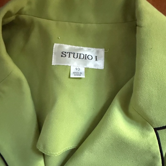 Blazer Green Vintage Studio 1 Size 10 - Picture 6 of 9